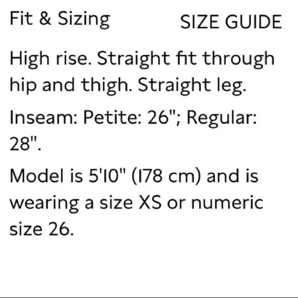 Banana Republic High-Rise Medium Wash Straight Jean - Picture 14 of 14